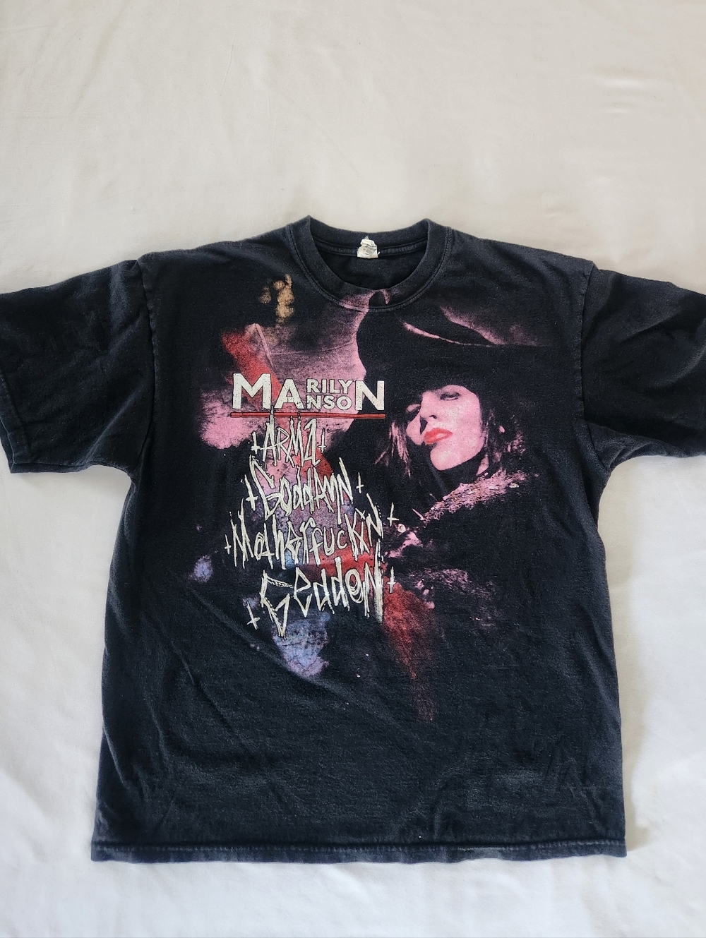 Vintage Marilyn Manson | We're From America | Concert Tour TShirt 2009